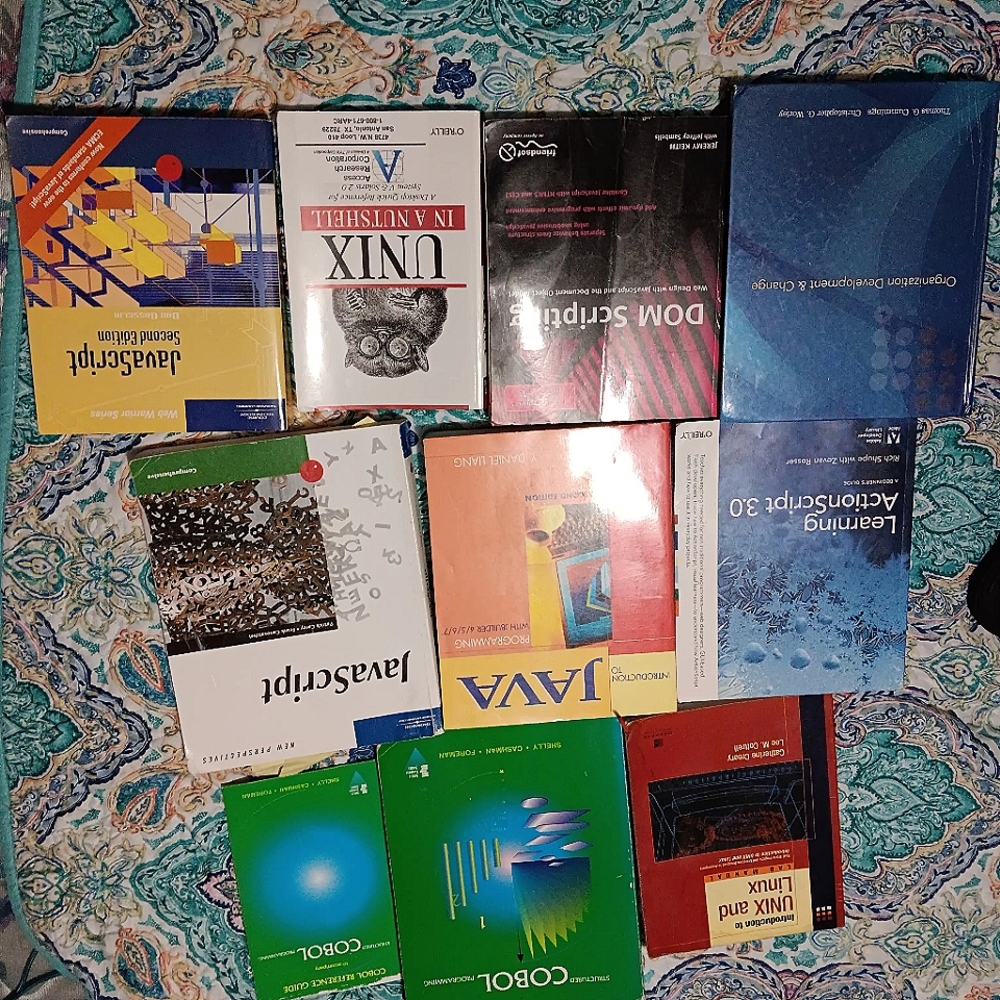 IT books and women's shoes